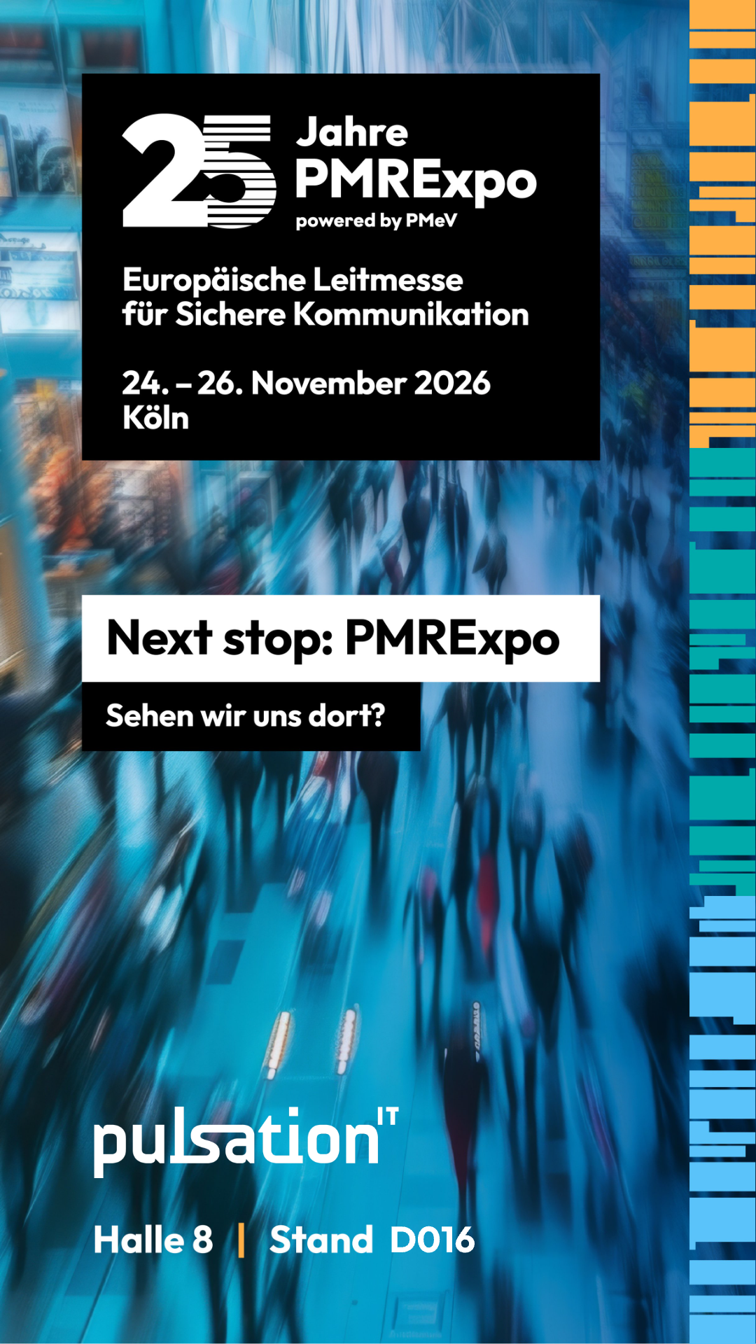 Besuchen Sie uns auf der PMRexpo